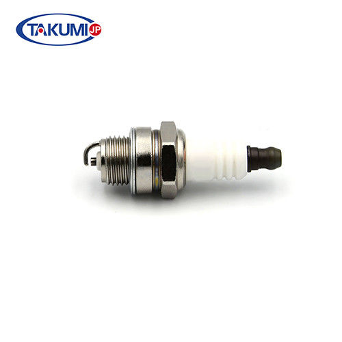 Industrial Auto Spark Plugs 95% Pure Alumina Insulator 19mm Leagth Copper Core